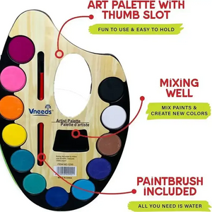 Artistic Watercolor Painting Palette (Set of 12) - KawaiWorld