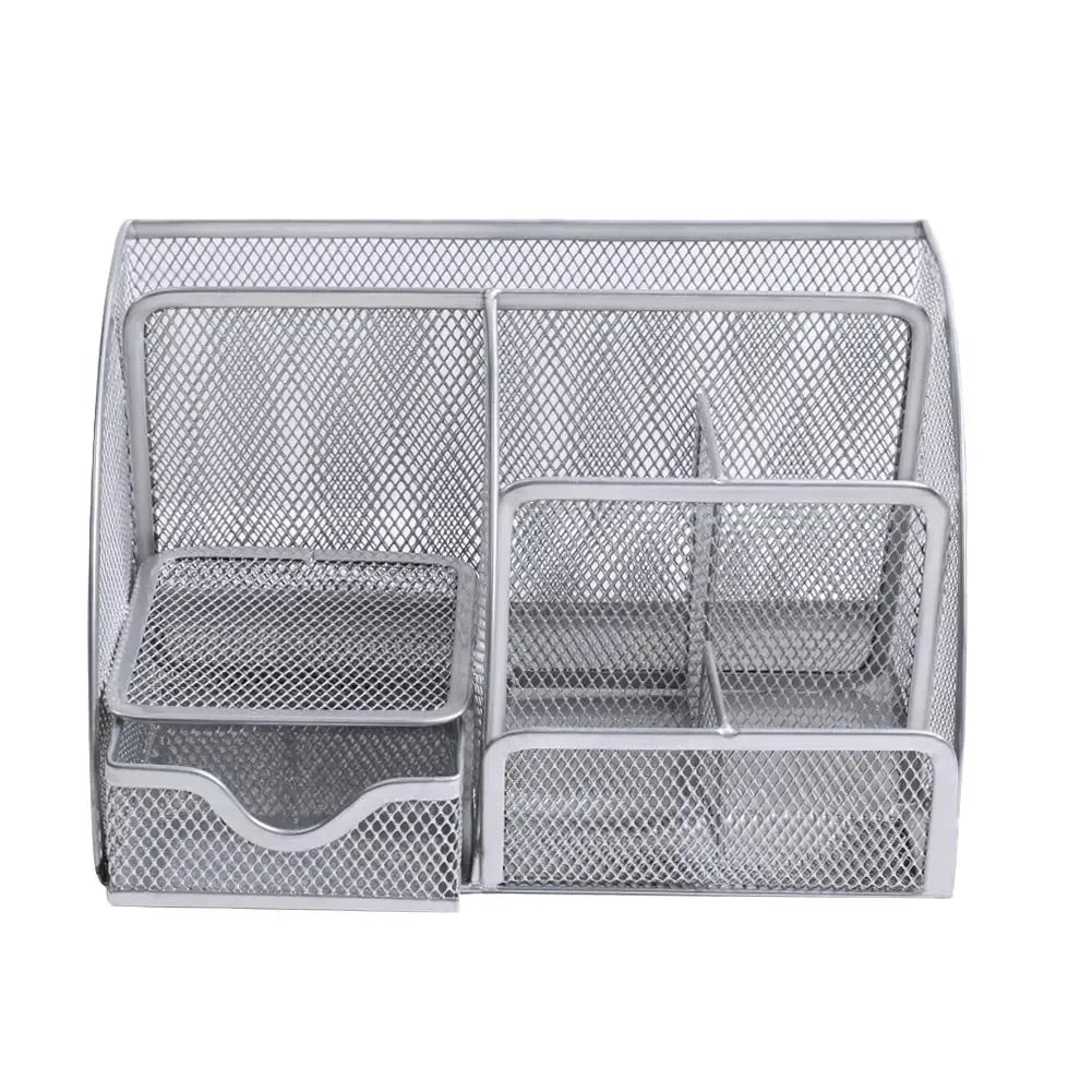 Metal Mesh Multipurpose Desk Organiser - KawaiWorld