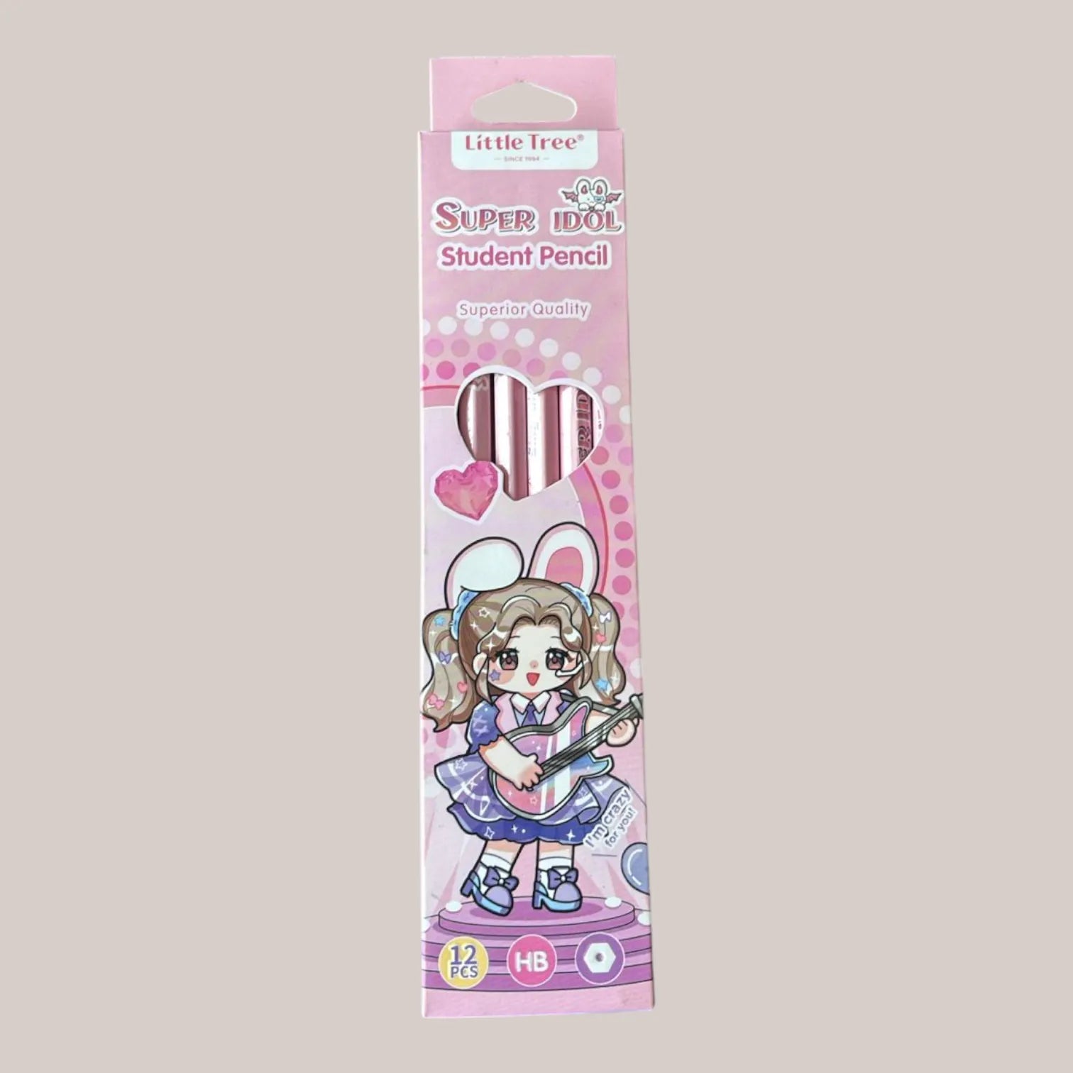 Dreamy Girly HB Pencils (Set of 12) - KawaiWorld