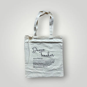 Typography Canvas Minimalist Tote - KawaiWorld