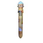 Kawaii 10-in-1 Multicolor Ballpoint Shuttle Pen