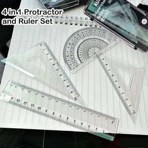 Aurora Color-Changing Geometry Ruler