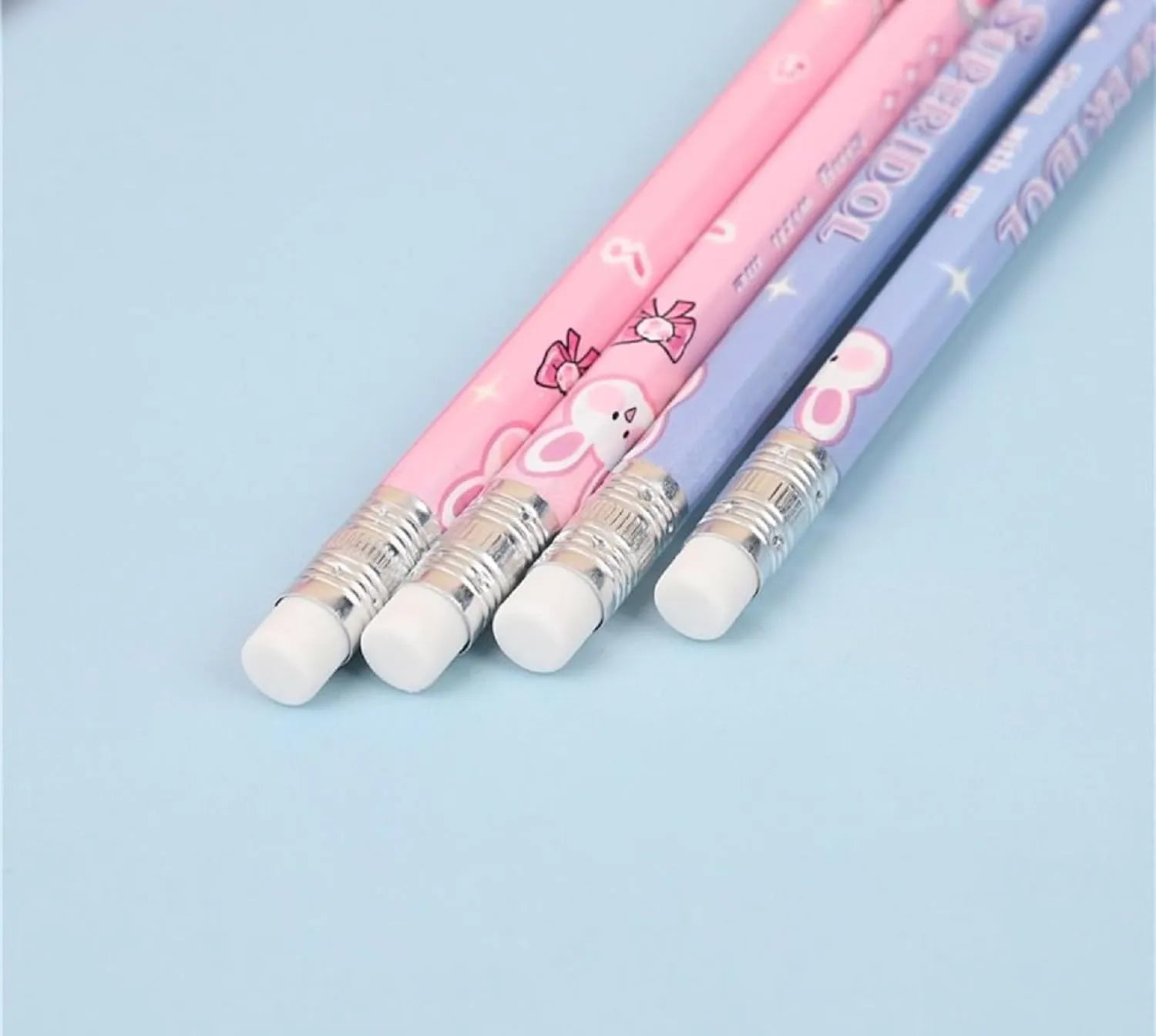 Dreamy Girly HB Pencils (Set of 12) - KawaiWorld