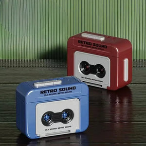 Y2K Nostalgia Mini Tape Recorder Keychain - KawaiWorld