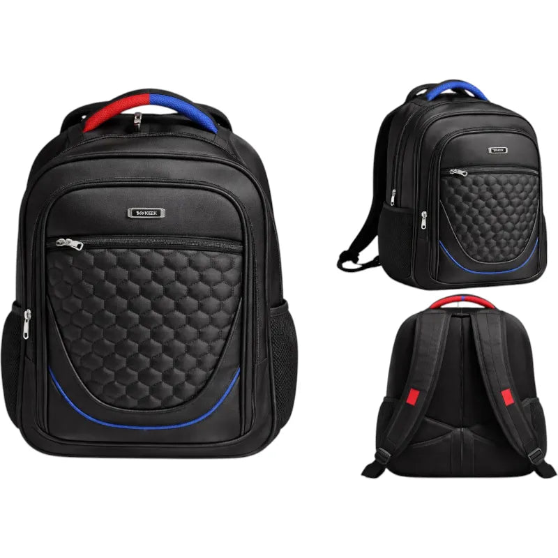 UrbanVault Unisex Textured Backpack - KawaiWorld