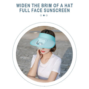 Cool Down Summar Fan Cap - KawaiWorld