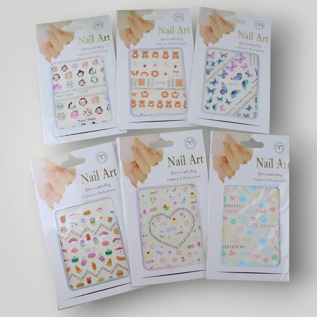 It Girl Coquette Nail Art Decals - KawaiWorld