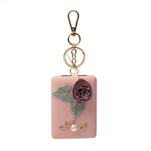Decorated Folding Mirror Keychain - KawaiWorld