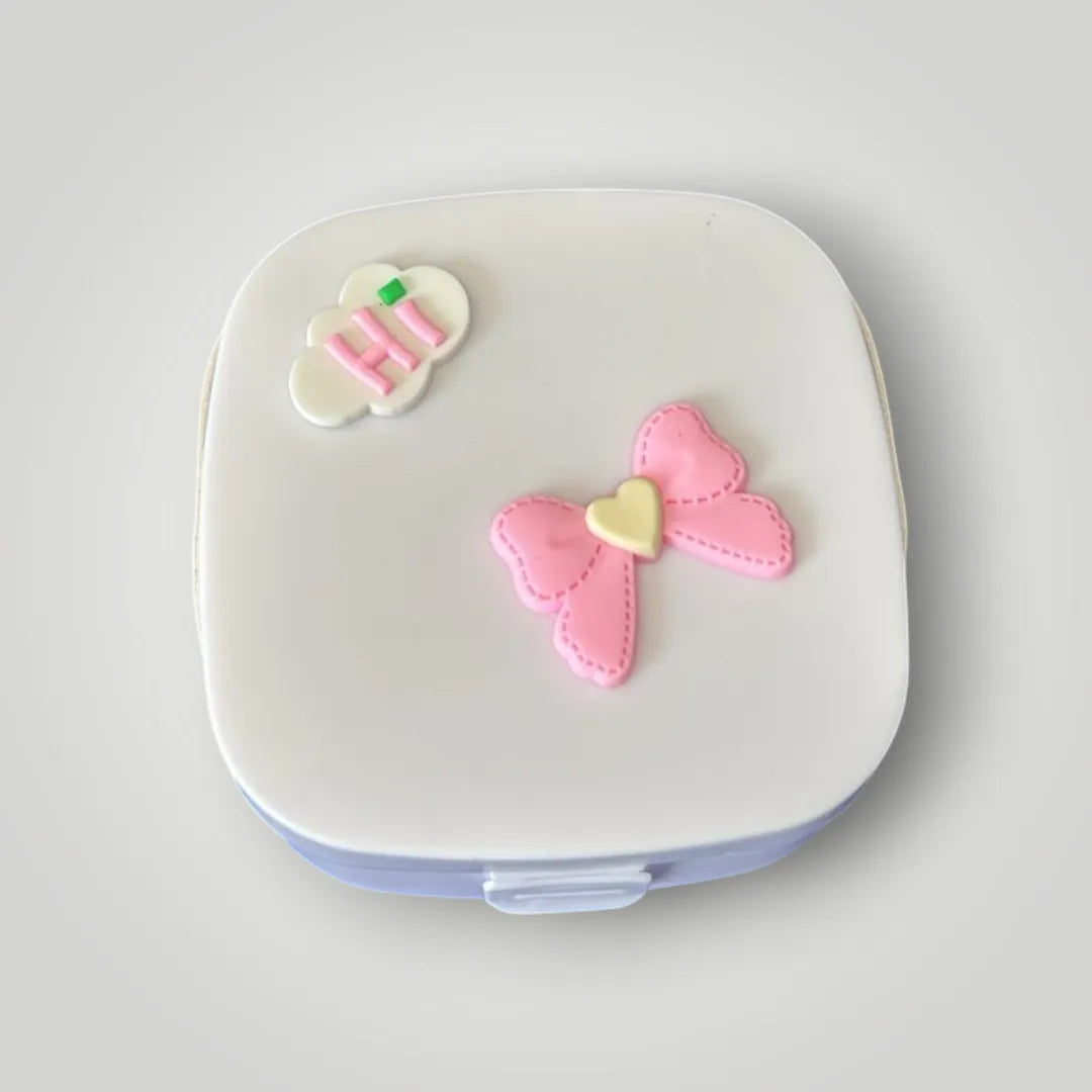 Glam Station Makeup Organizer with Mirror - KawaiWorld