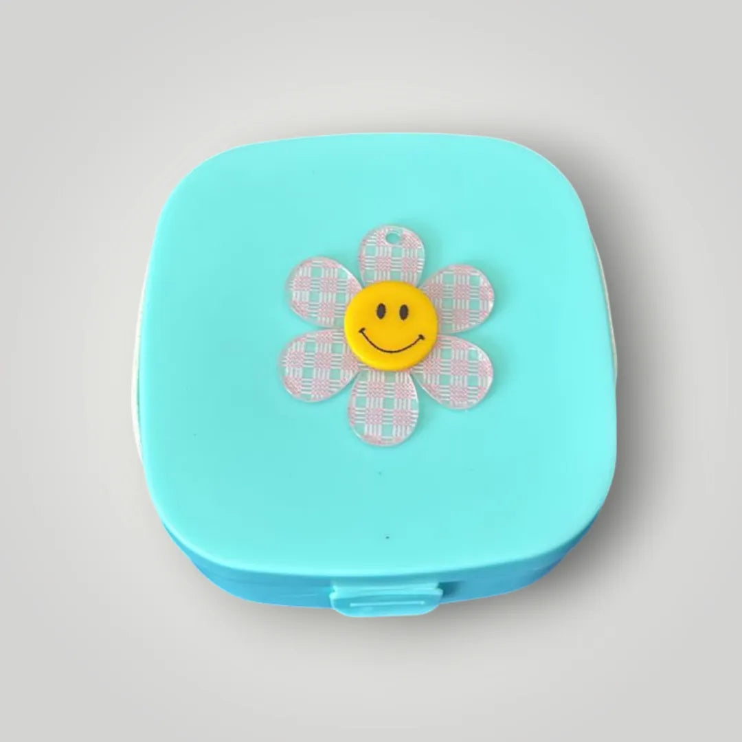Blossom Sunflower Cute Silicone Makeup Box - KawaiWorld