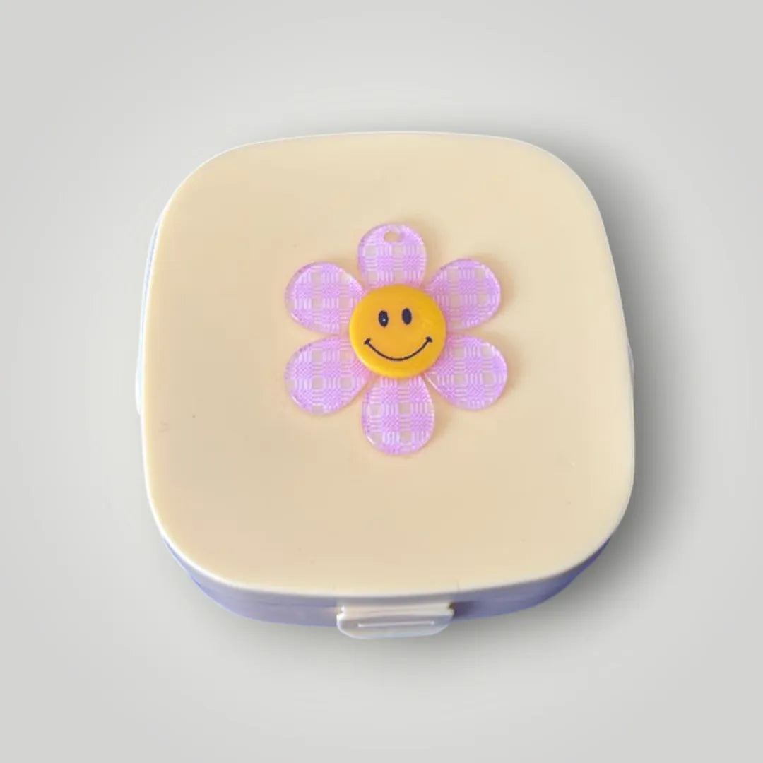 Blossom Sunflower Cute Silicone Makeup Box - KawaiWorld