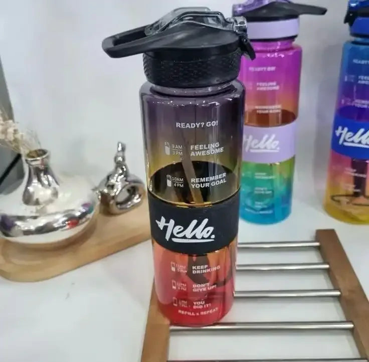 Hello Sports Water Bottle (1000 ml)