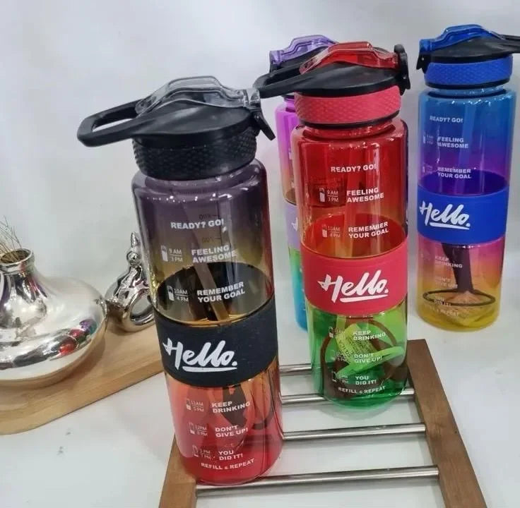 Hello Sports Water Bottle (1000 ml)