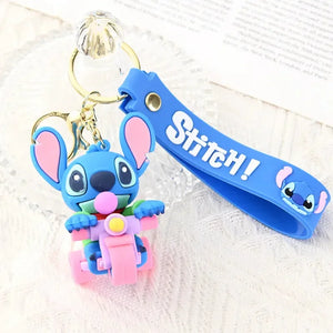 Blue Alien Adventure Keychain - KawaiWorld