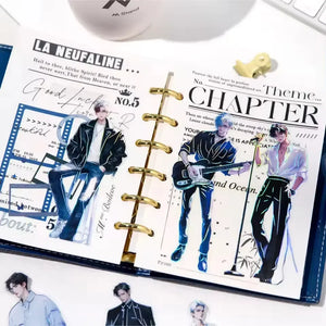 Star-Powered BTS Sticker Pack (10 Pcs) - KawaiWorld