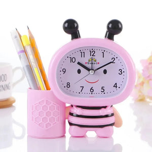 Bee-Spoke Alarm Clock Pen Holder - KawaiWorld