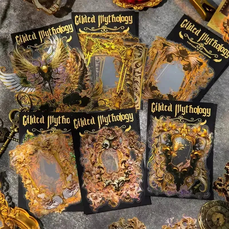 Gilded Mythology Premium Sticker Pack (10 Pcs) - KawaiWorld