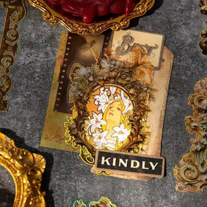 Gilded Mythology Premium Sticker Pack (10 Pcs) - KawaiWorld