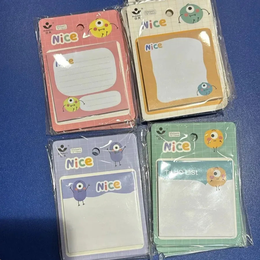 Monster Mash Sticky Notes - KawaiWorld