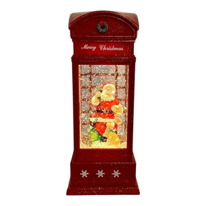 Music and Light Santa Phone Booth - KawaiWorld