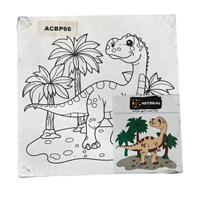 Blank Artistic Pre-Drawn Canvas Set (6x6)