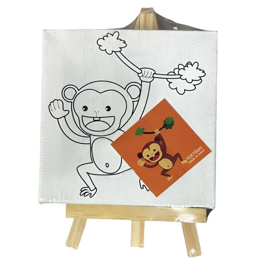 Blank Artistic Pre-Drawn Canvas Set (6x6)