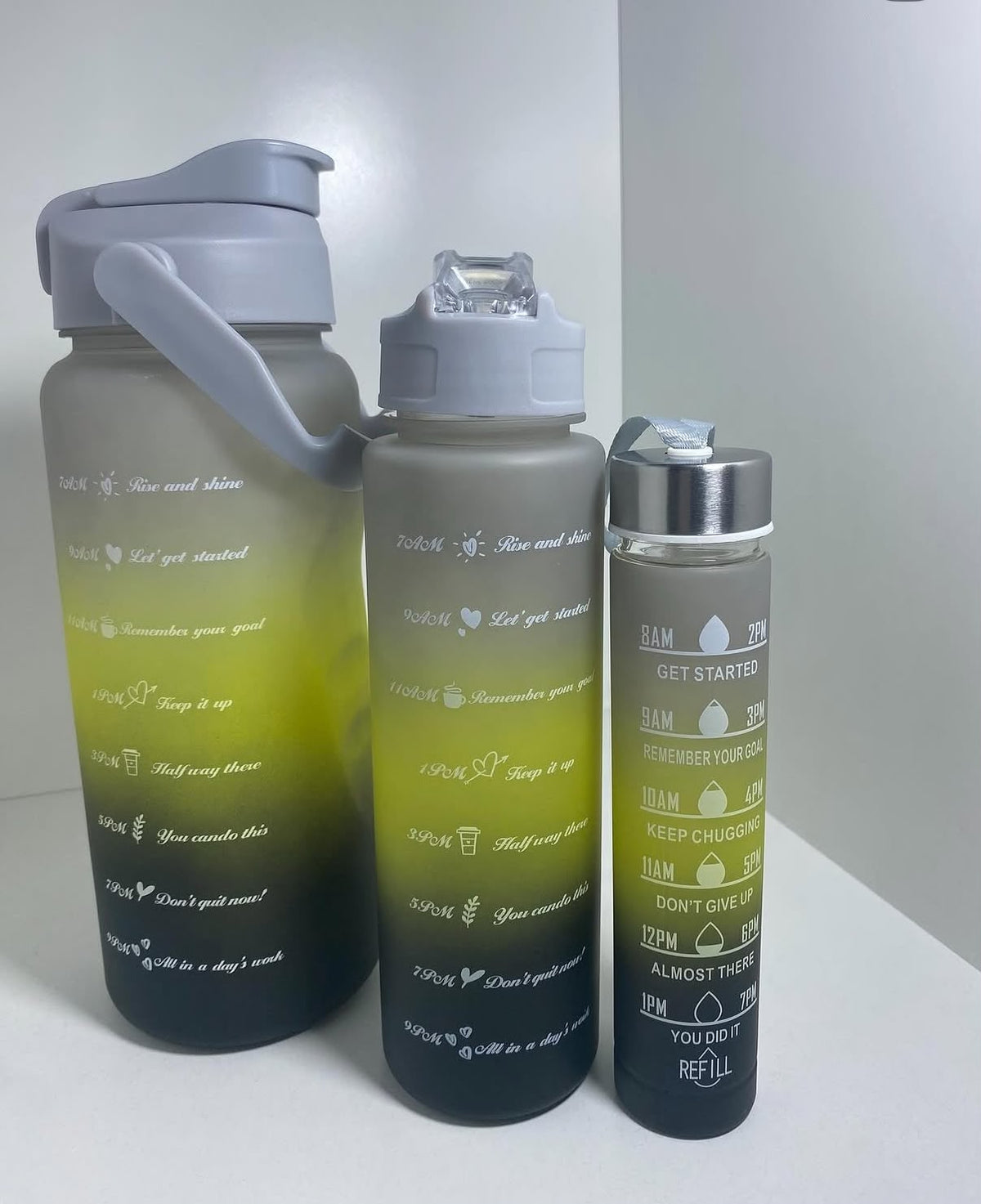Aqua Fusion 3X Water Bottle Set