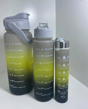Aqua Fusion 3X Water Bottle Set