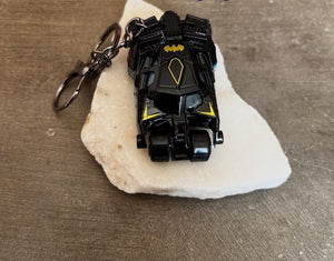 Batman Batmobile Die-Cast Metal Car Keychain