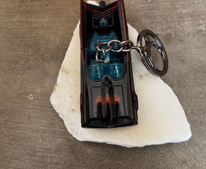 Batman Batmobile Die-Cast Metal Car Keychain
