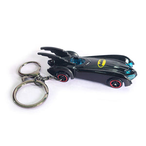 Batman Batmobile Die-Cast Metal Car Keychain
