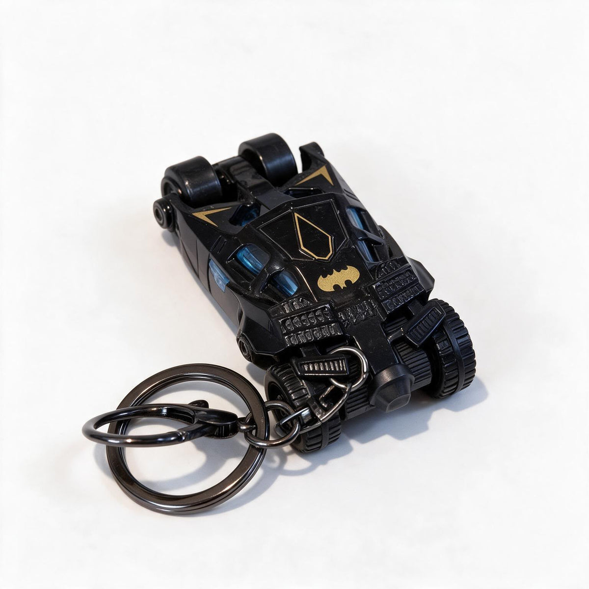Batman Batmobile Die-Cast Metal Car Keychain