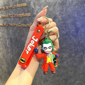 Classic Joker Villain 3D Key Chain