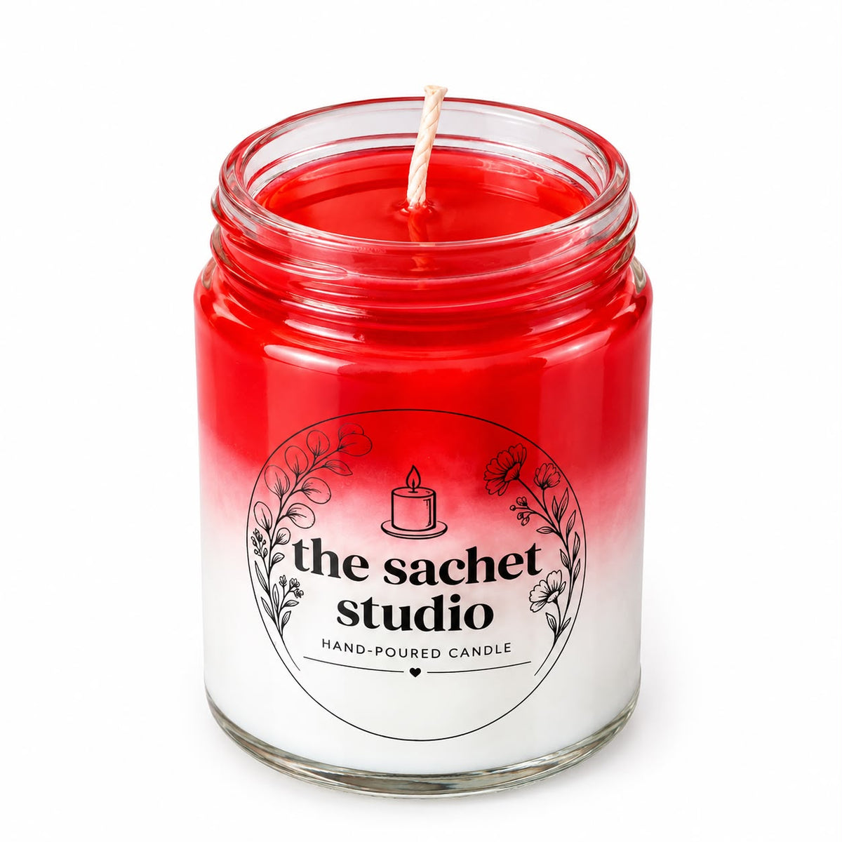 Velvet Dusk Hand-Poured Gradient Gel Candle