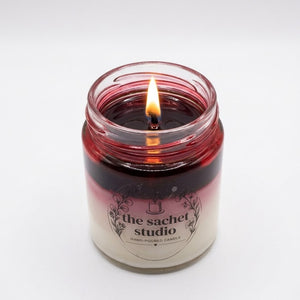 Velvet Dusk Hand-Poured Gradient Gel Candle