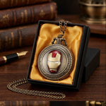 Timeless Vintage Quartz Pocket Watch Keychain - KawaiWorld