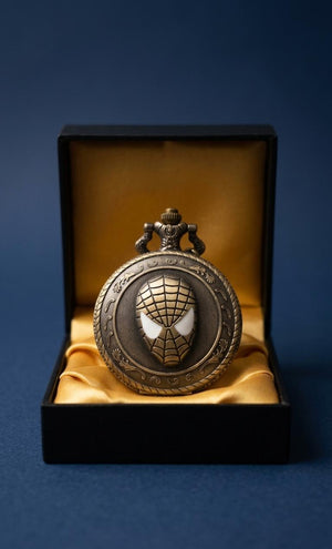 Timeless Vintage Quartz Pocket Watch Keychain - KawaiWorld
