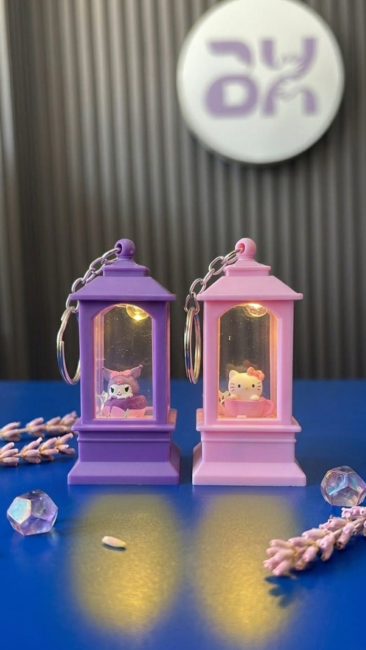 Sanrio Glowing Lantern Characters Keychain - KawaiWorld