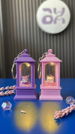 Sanrio Glowing Lantern Characters Keychain - KawaiWorld