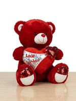 Aesthetic Red Love Bear Plush Toy