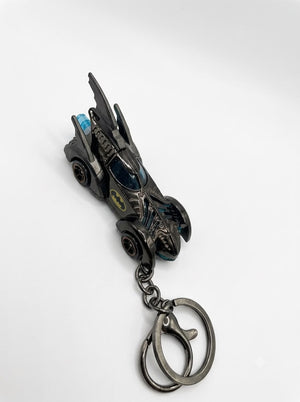 Batman Batmobile Die-Cast Metal Car Keychain