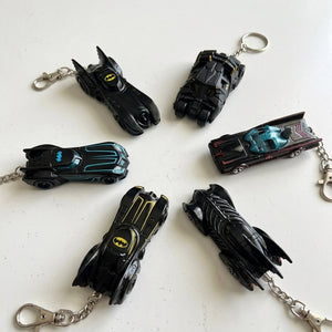 Batman Batmobile Die-Cast Metal Car Keychain