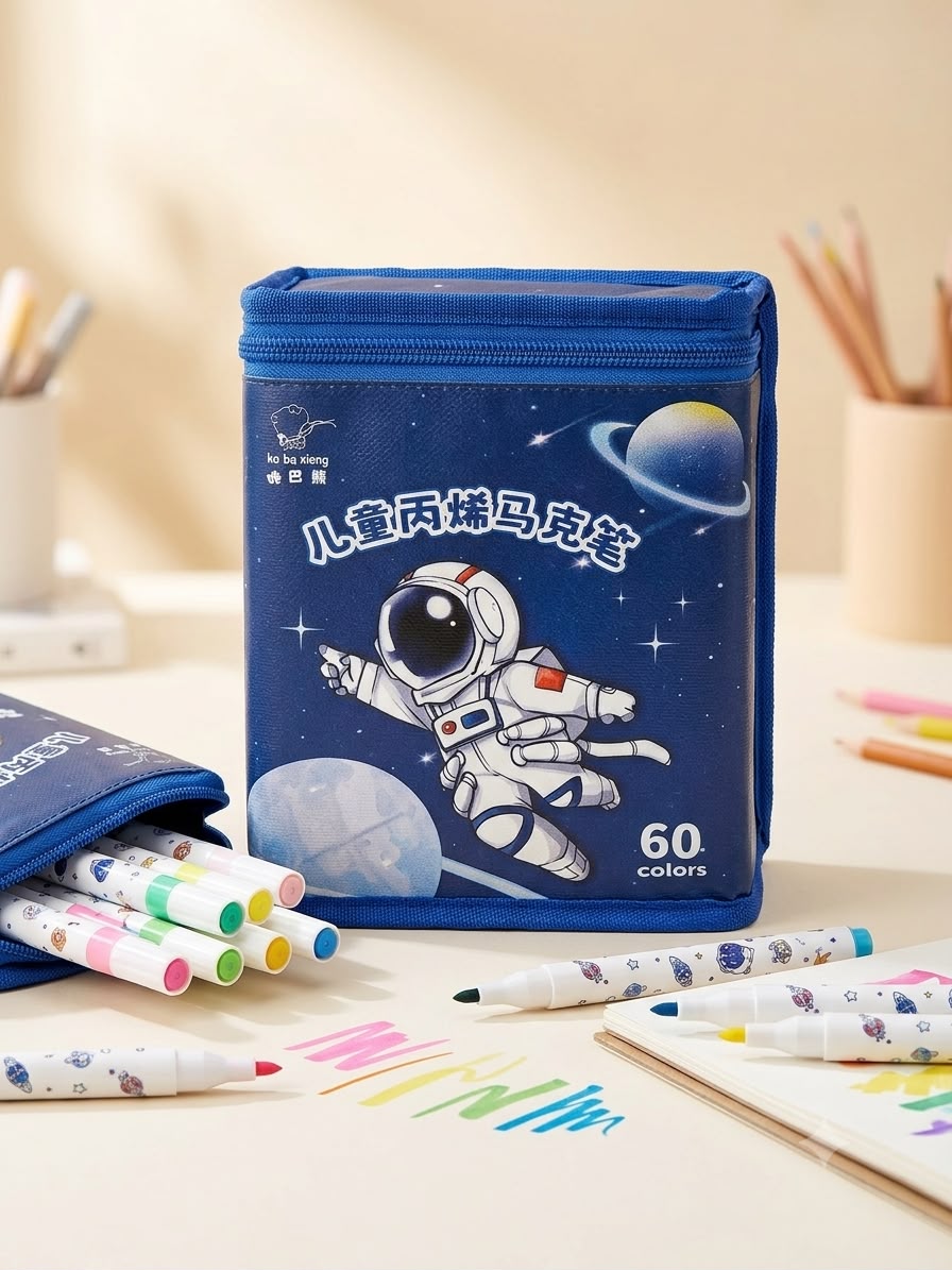 Astro-Themed Acrylic Marker Set