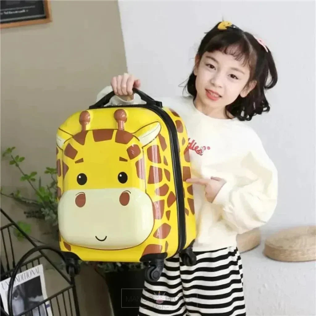 Happy Animals Adventure Trolley Bag - KawaiWorld