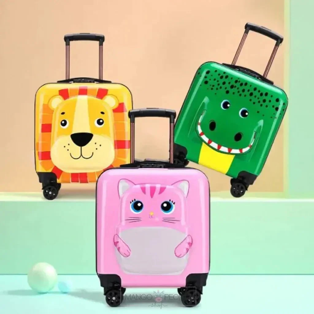 Happy Animals Adventure Trolley Bag - KawaiWorld