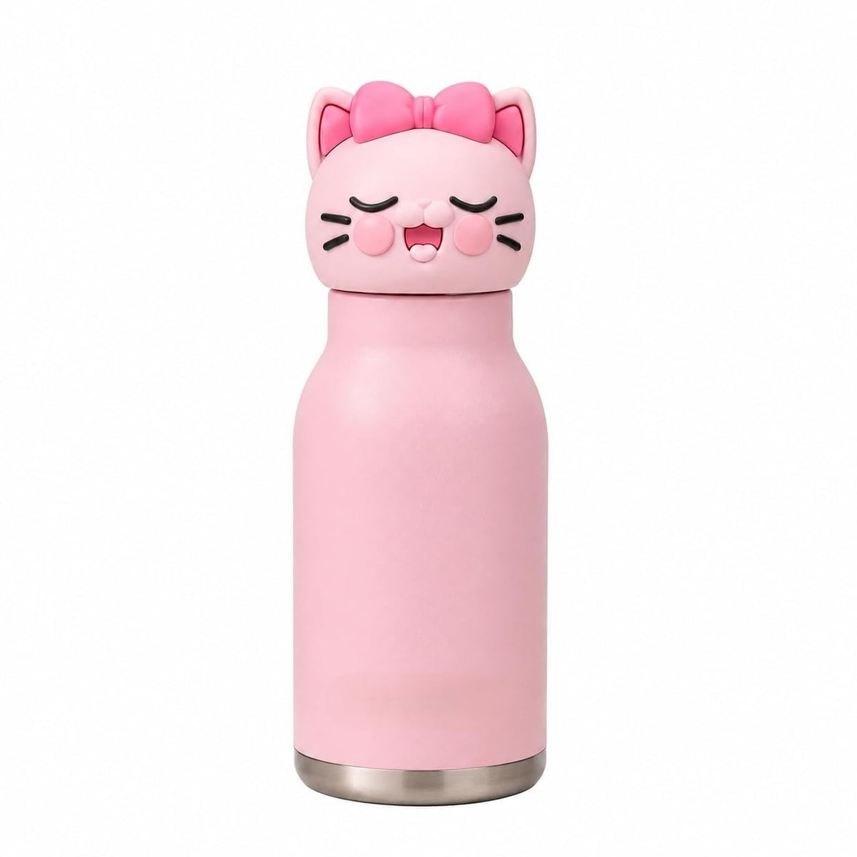 The Safari Friends Cute Cartoon Animal Insulated Water Bottle for Kids