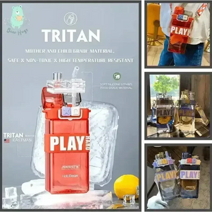 2 in 1 Play Tritan Water Bottle (520 ml) - Bear Hugs