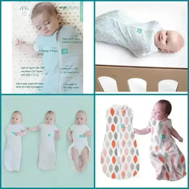 2 in 1 Swaddle Sleep Bag - KawaiWorld