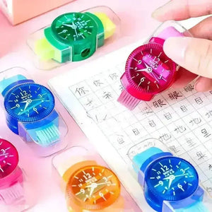 3 In 1 Watch Shaped Eraser Sharpener - KawaiWorld