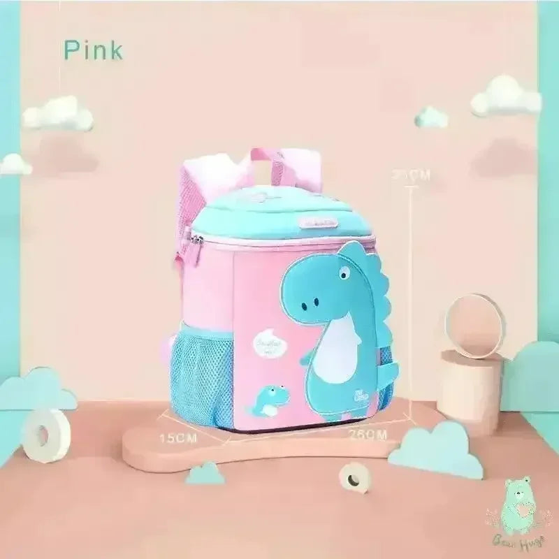 3D Dinosaur Kindergarten Kids Backpack - KawaiWorld